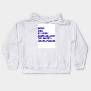 kid words Kids Hoodie